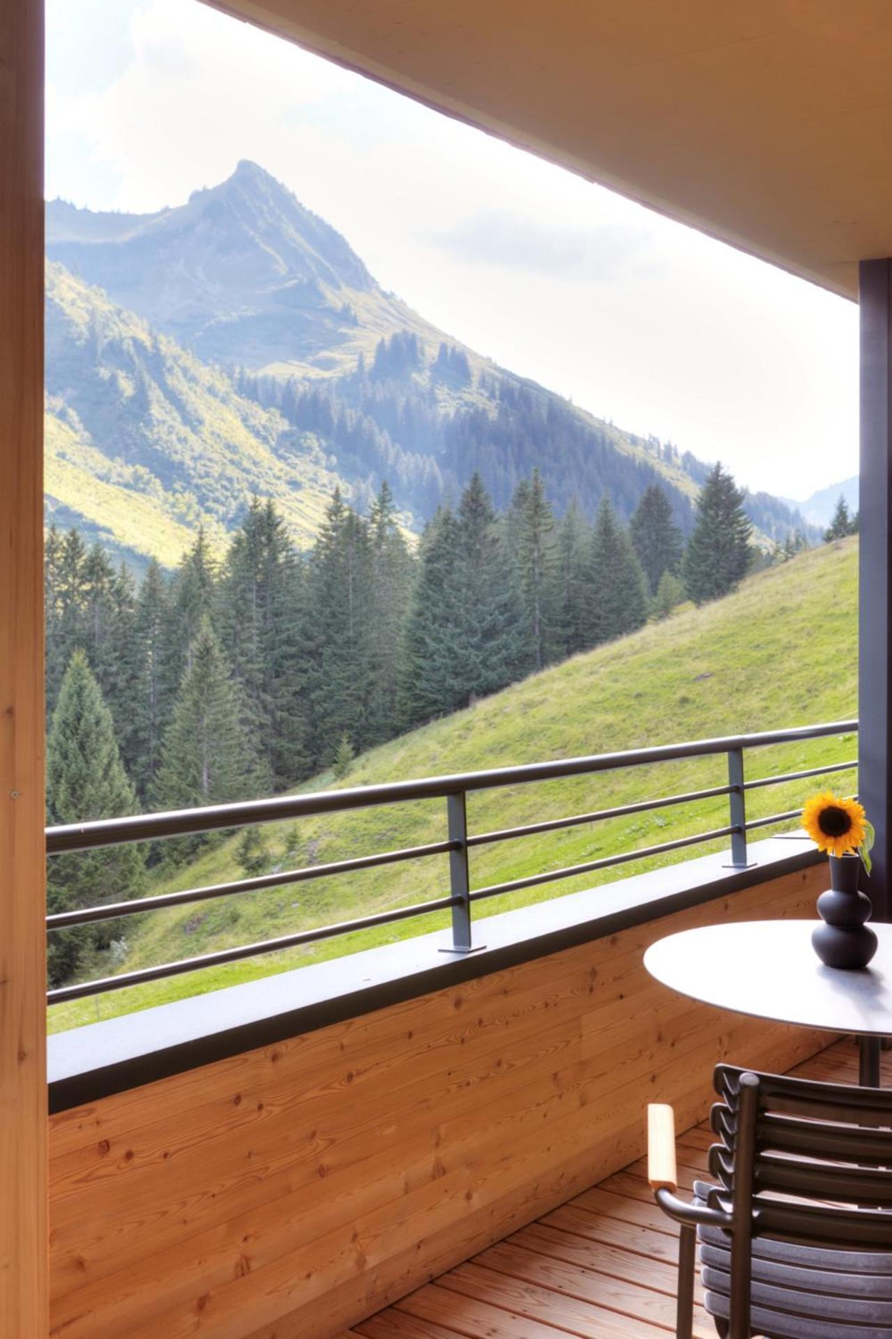 Апартаменты Alpenstolz Damuels Haus 4 - Stilvoll Urlauben In Den Bergen Экстерьер фото