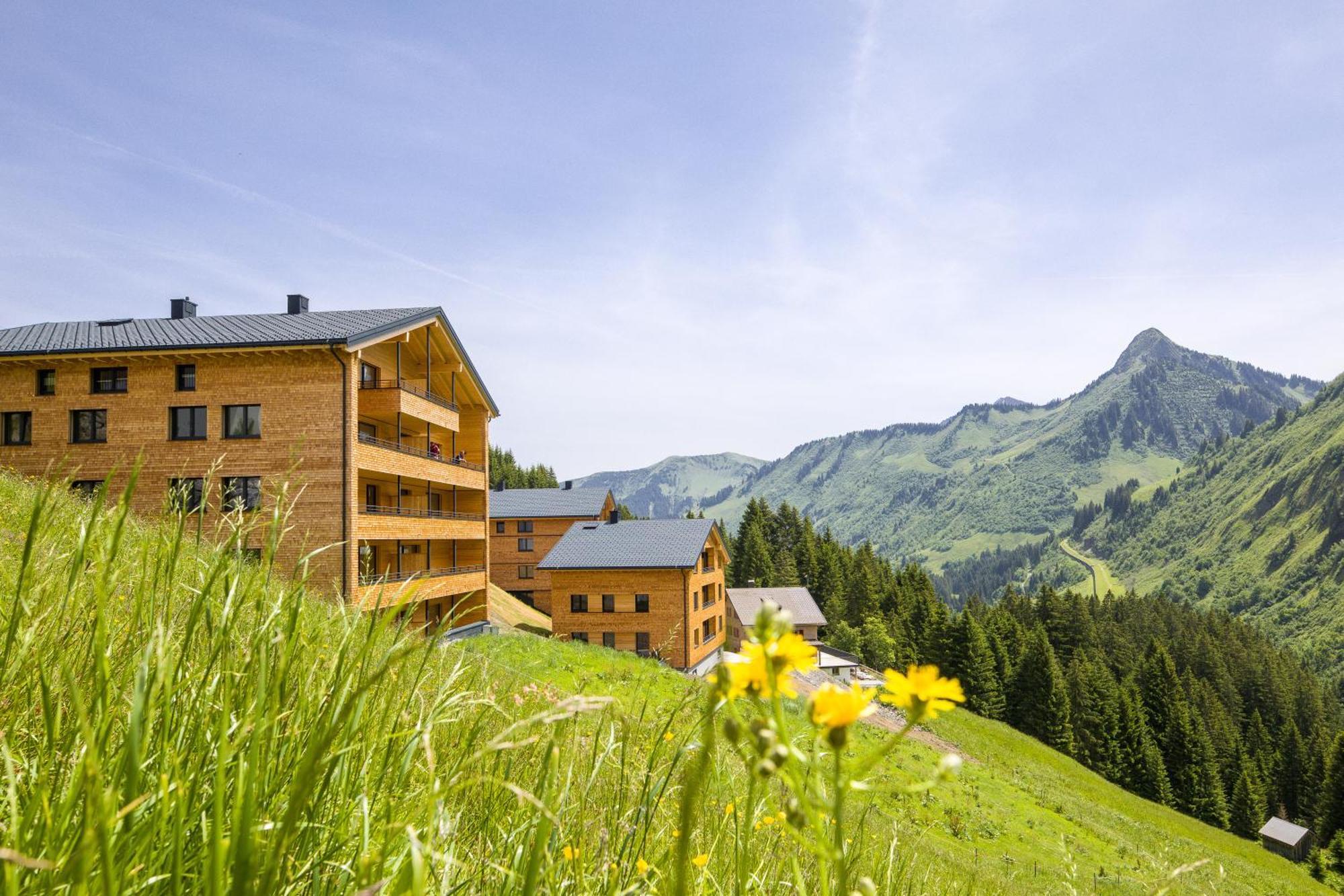 Апартаменты Alpenstolz Damuels Haus 4 - Stilvoll Urlauben In Den Bergen Экстерьер фото