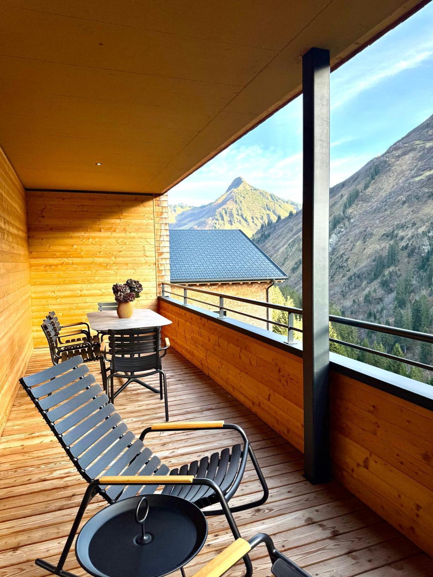 Апартаменты Alpenstolz Damuels Haus 4 - Stilvoll Urlauben In Den Bergen Экстерьер фото