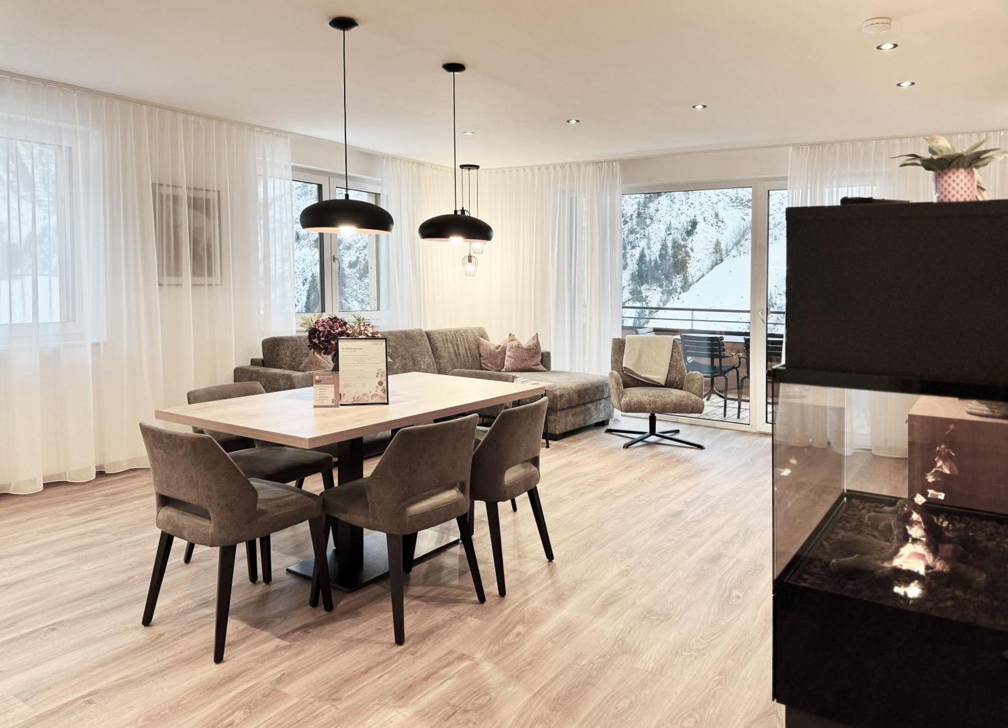 Апартаменты Alpenstolz Damuels Haus 4 - Stilvoll Urlauben In Den Bergen Экстерьер фото